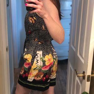 Vintage Tropical Summer Romper